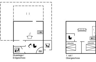 Foto 2 - Casa de 3 quartos em Løkken com terraço e sauna