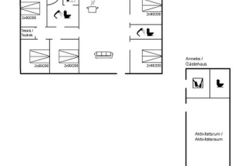 Foto 26 - Casa con 5 camere da letto a Løkken con terrazza e sauna