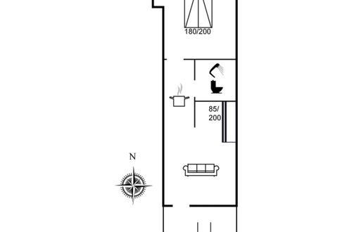 Foto 16 - Casa de 1 quarto em Løkken com terraço