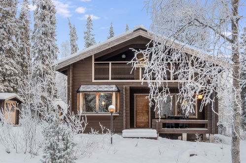 Foto 6 - Haus mit 3 Schlafzimmern in Salla mit sauna und blick auf die berge