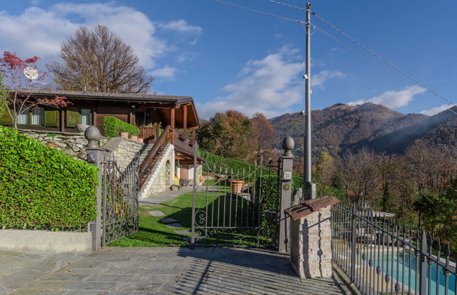 Casa de 3 quartos em Cerano d'Intelvi com piscina privada e jardim - Foto 36