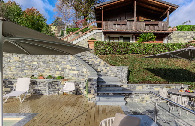 Casa de 3 quartos em Cerano d'Intelvi com piscina privada e jardim - Foto 5