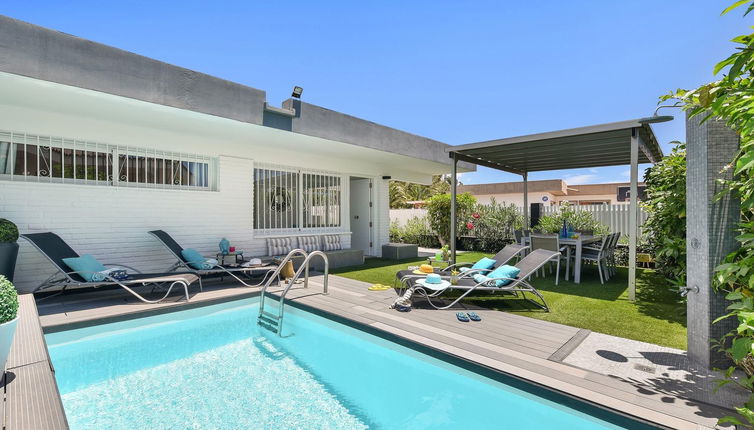 Photo 1 - Maison de 2 chambres à San Bartolomé de Tirajana avec piscine privée et jardin