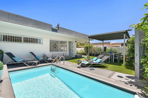 Photo 1 - Maison de 2 chambres à San Bartolomé de Tirajana avec piscine privée et vues à la mer