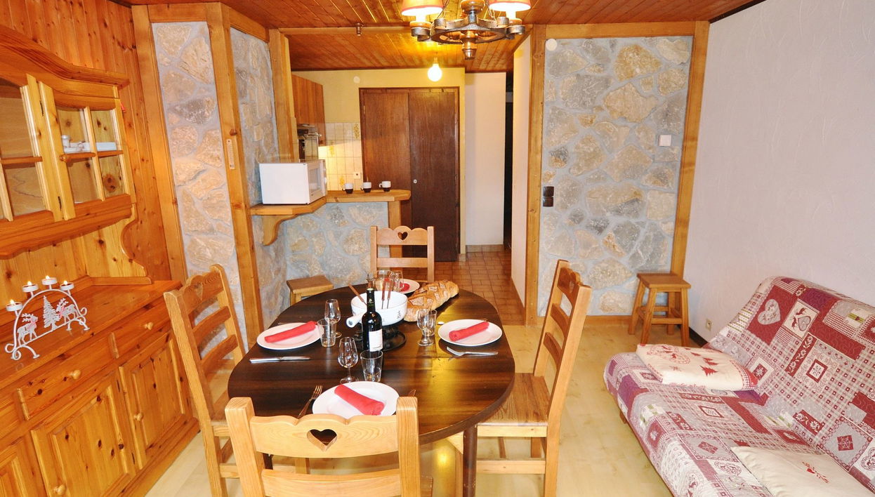 Appartamento con 3 camere da letto a La Chapelle-d'Abondance con giardino - Foto 1