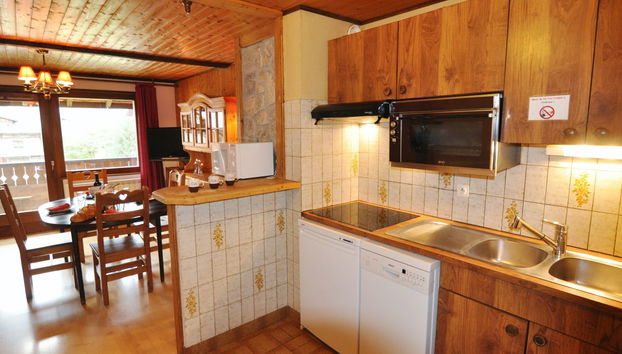 Appartamento con 3 camere da letto a La Chapelle-d'Abondance con giardino - Foto 4