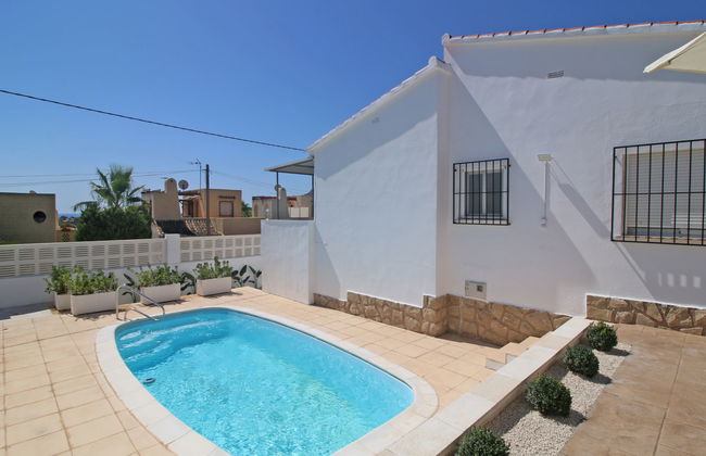 Casa con 3 camere da letto a Calp con piscina privata e giardino - Foto 13