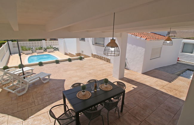 Casa con 3 camere da letto a Calp con piscina privata e giardino - Foto 15