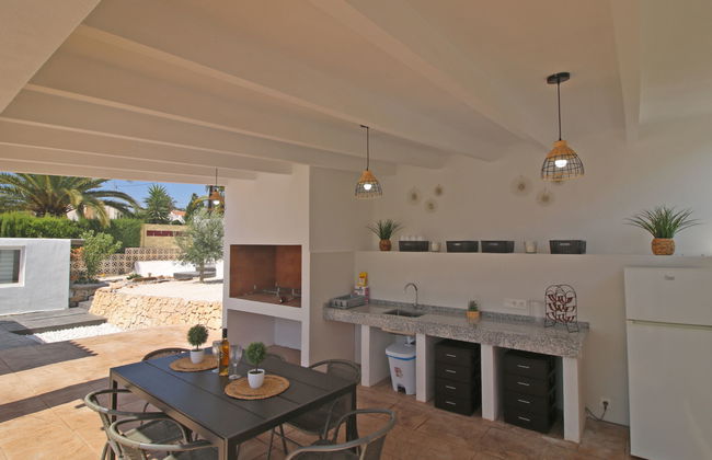 Casa con 3 camere da letto a Calp con piscina privata e giardino - Foto 4