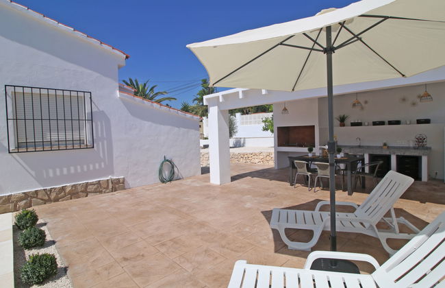 Casa con 3 camere da letto a Calp con piscina privata e giardino - Foto 19