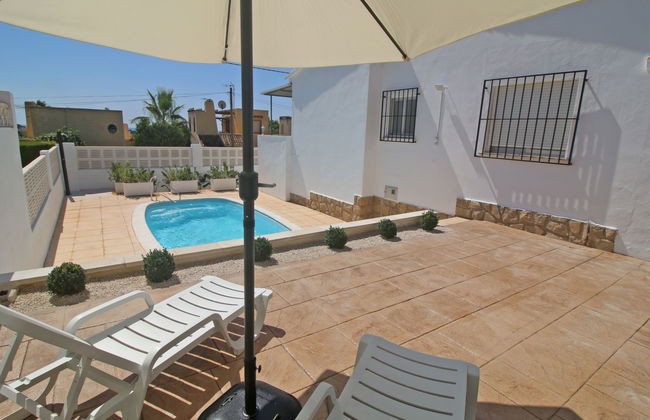 Casa con 3 camere da letto a Calp con piscina privata e giardino - Foto 17