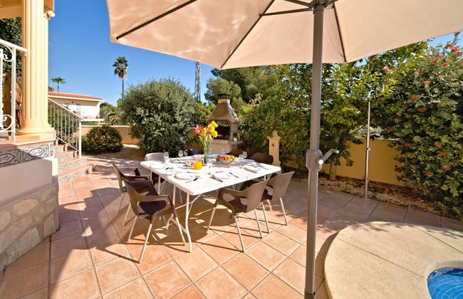 Casa de 8 quartos em Calp com piscina privada e jardim - Foto 24