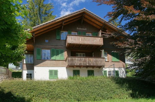 Photo 1 - Appartement de 3 chambres à Adelboden avec jardin