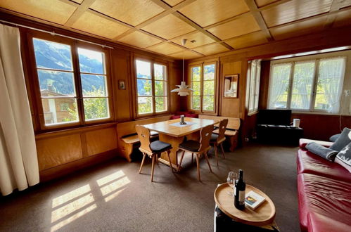 Foto 7 - Apartamento de 3 quartos em Adelboden com jardim