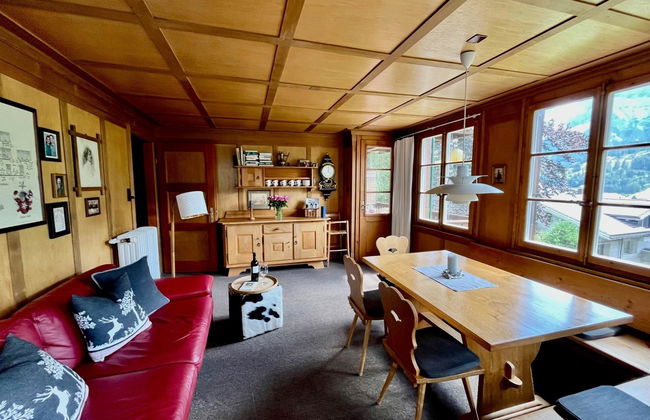 Apartamento de 3 quartos em Adelboden com jardim - Foto 9