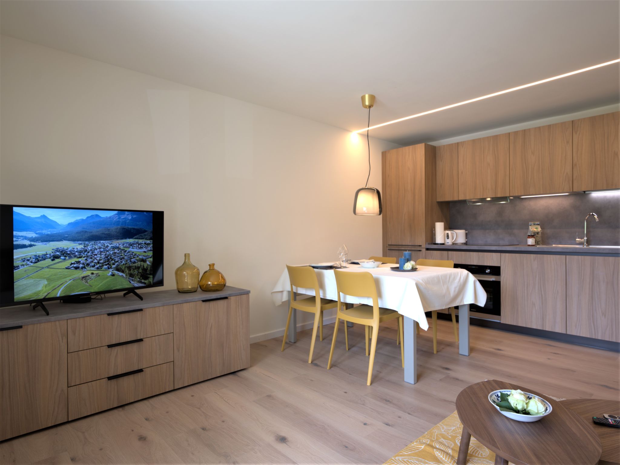 Foto 1 - Appartamento con 1 camera da letto a Celerina/Schlarigna con vista sulle montagne