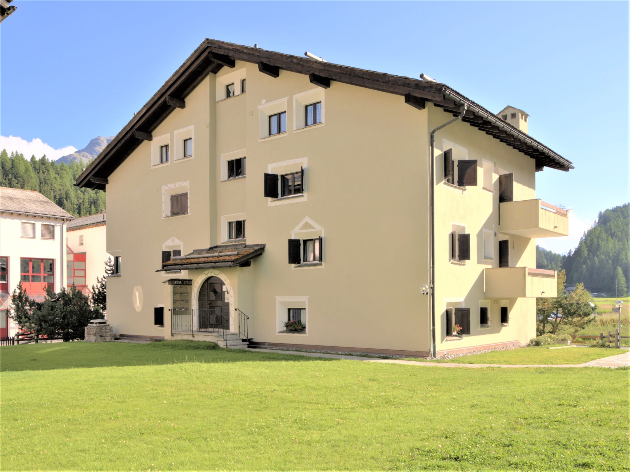 Photo 5 - Appartement de 1 chambre à Celerina/Schlarigna avec vues sur la montagne