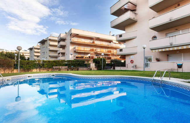 Apartamento de 3 quartos em Salou com piscina e jardim - Foto 21