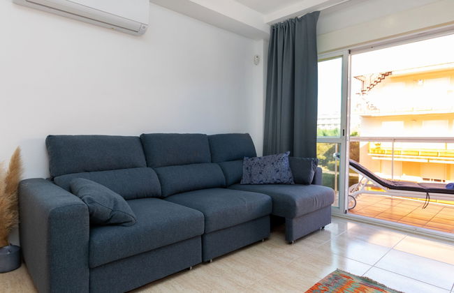 Apartamento de 3 quartos em Salou com piscina e jardim - Foto 7
