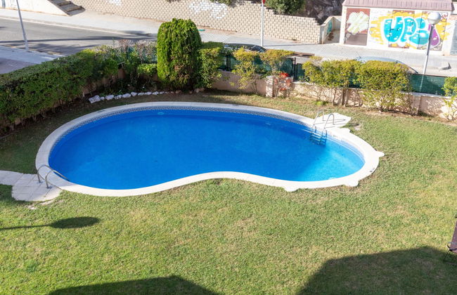 Apartamento de 3 quartos em Salou com piscina e jardim - Foto 18
