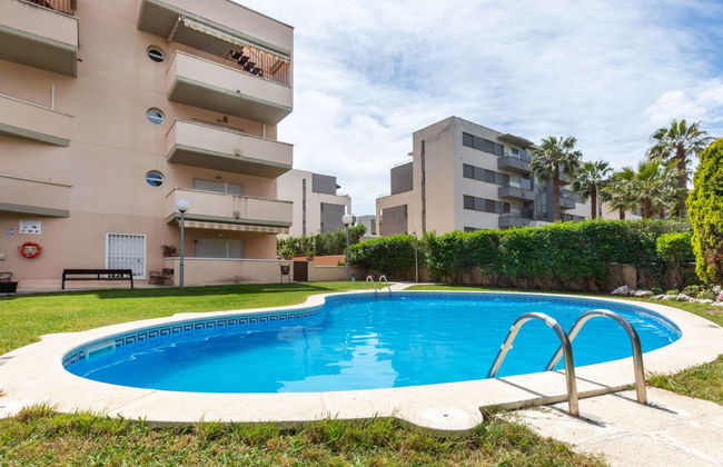 Apartamento de 3 quartos em Salou com piscina e jardim - Foto 24