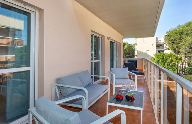 Apartamento de 3 quartos em Salou com piscina e jardim - Foto 2