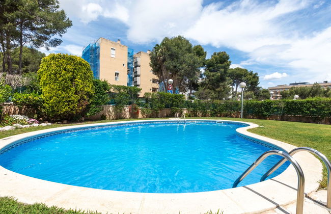 Apartamento de 3 quartos em Salou com piscina e jardim - Foto 32