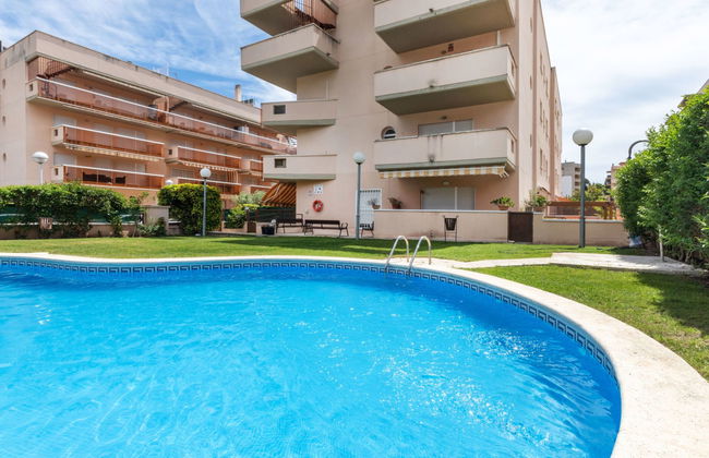 Apartamento de 3 quartos em Salou com piscina e jardim - Foto 25