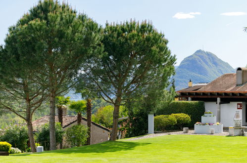 Foto 65 - Appartamento con 2 camere da letto a Capriasca con piscina e giardino