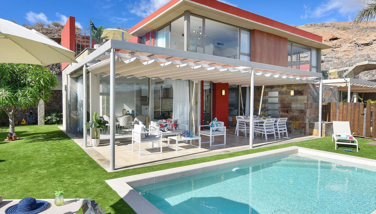 Maison de 3 chambres à San Bartolomé de Tirajana avec piscine privée et jardin - Photo 1
