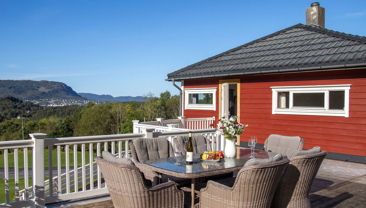 Casa de 3 quartos em Våge com jardim e terraço - Foto 1