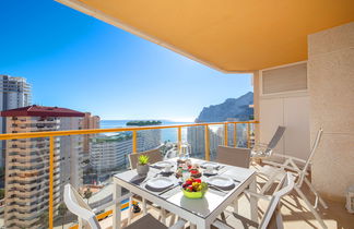 Foto 2 - Apartamento de 1 habitación en Calpe con piscina y vistas al mar