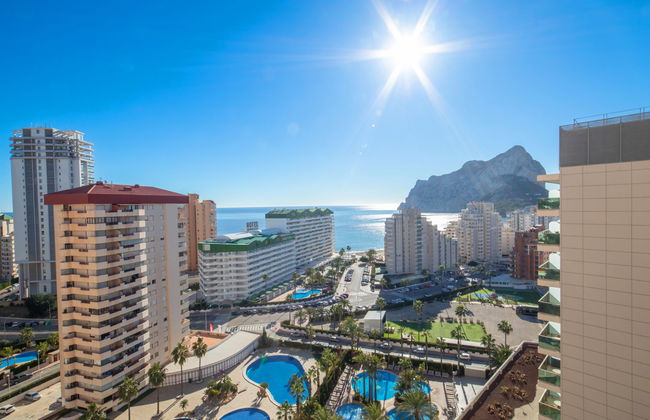 Appartamento con 2 camere da letto a Calp con piscina e giardino - Foto 23