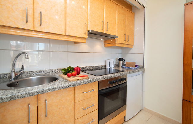Appartamento con 2 camere da letto a Calp con piscina e giardino - Foto 13