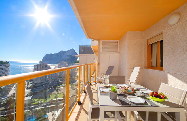 Appartamento con 2 camere da letto a Calp con piscina e giardino - Foto 16