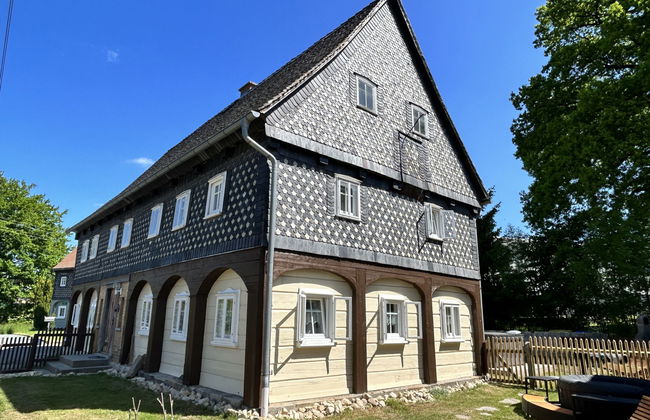 Apartamento de 2 quartos em Großschönau com jardim e sauna - Foto 24
