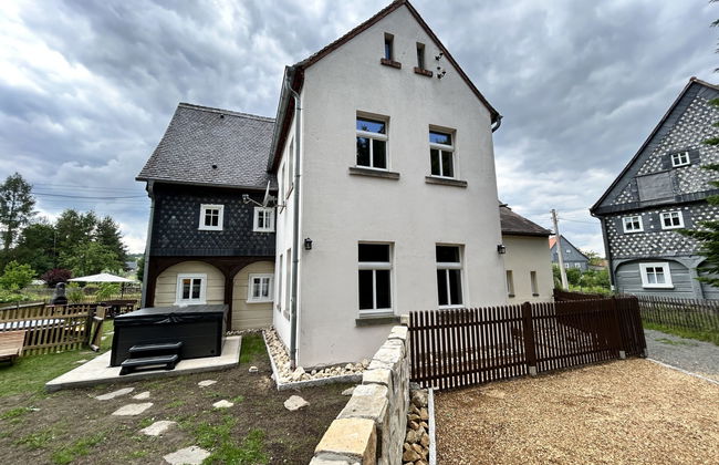 Apartamento de 2 quartos em Großschönau com jardim e sauna - Foto 23