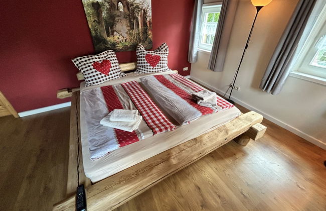 Apartamento de 2 quartos em Großschönau com jardim e sauna - Foto 10