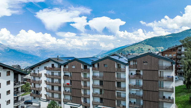 Appartamento con 2 camere da letto a Nendaz con piscina e sauna - Foto 4