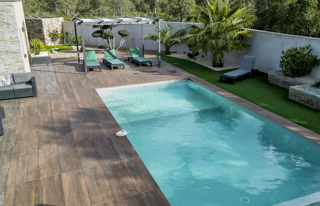 Casa de 5 quartos em Lecci com piscina privada e jardim - Foto 33
