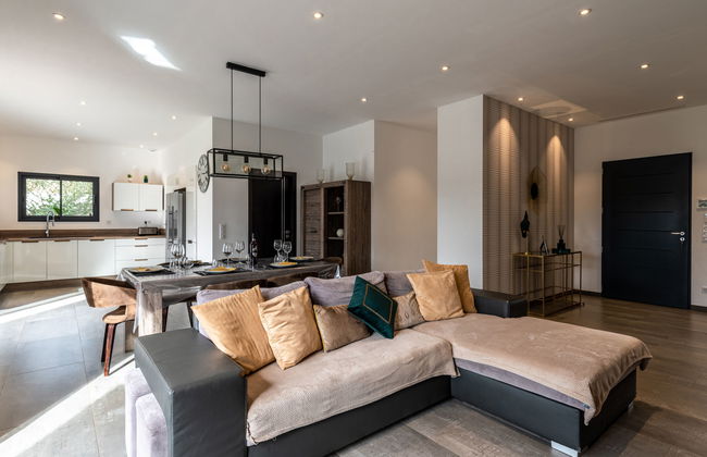 Casa de 5 quartos em Lecci com piscina privada e jardim - Foto 7