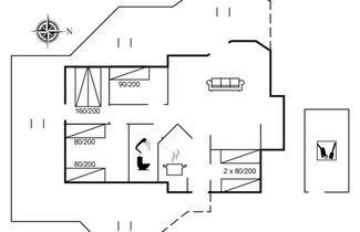 Foto 2 - Casa de 4 quartos em Hasle com terraço