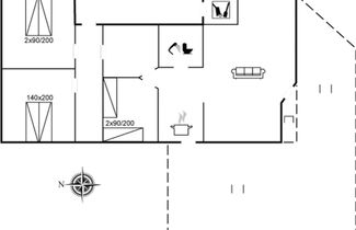 Foto 2 - Casa de 3 quartos em Løkken com terraço