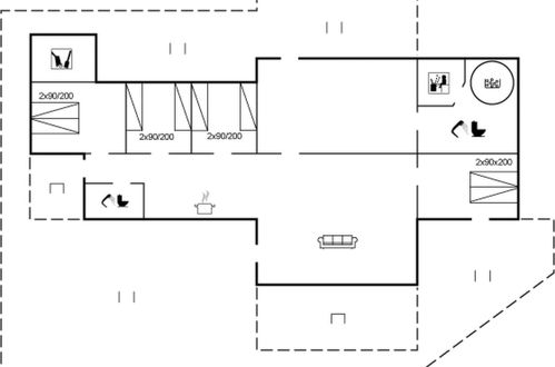 Foto 24 - Casa con 4 camere da letto a Løkken con terrazza e sauna