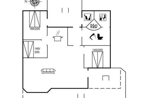 Photo 25 - Maison de 3 chambres à Løkken avec terrasse et sauna