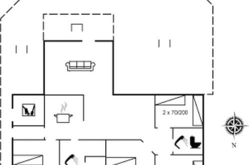 Foto 28 - Haus mit 4 Schlafzimmern in Løkken mit terrasse und sauna