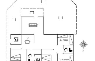 Photo 2 - Maison de 4 chambres à Løkken avec terrasse et sauna