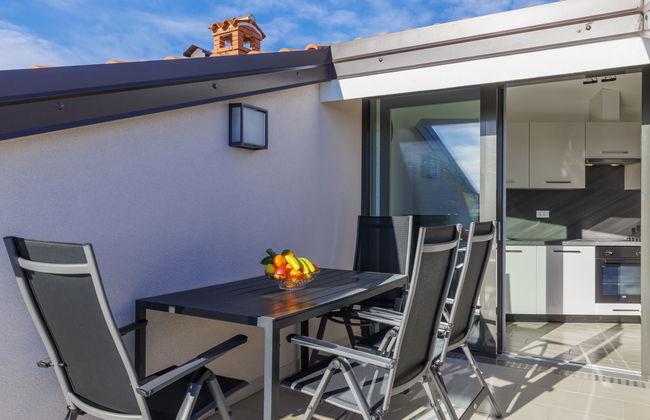 Apartment mit 3 Schlafzimmern in Umag mit schwimmbad und garten - Foto 4