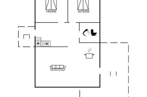 Foto 18 - Haus mit 2 Schlafzimmern in Allinge mit terrasse