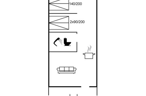 Foto 17 - Appartamento con 2 camere da letto a Aakirkeby con piscina e terrazza